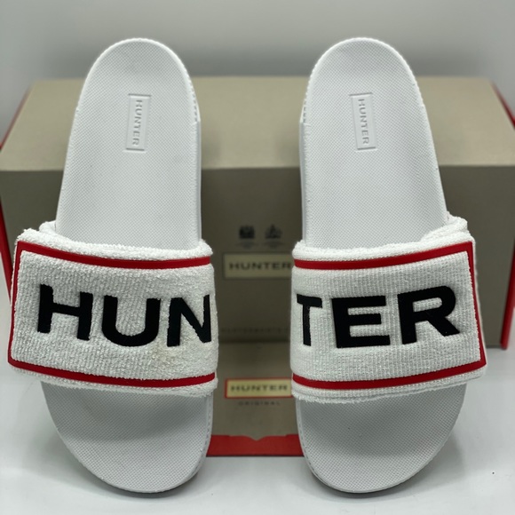 hunter women's slide sandals